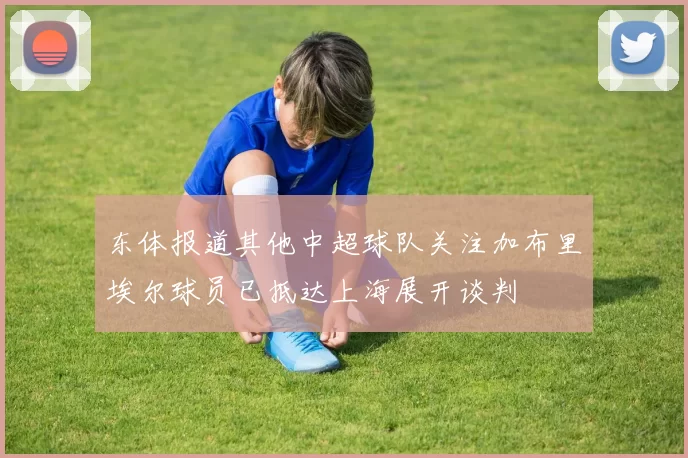 东体报道其他中超球队关注加布里埃尔球员已抵达上海展开谈判